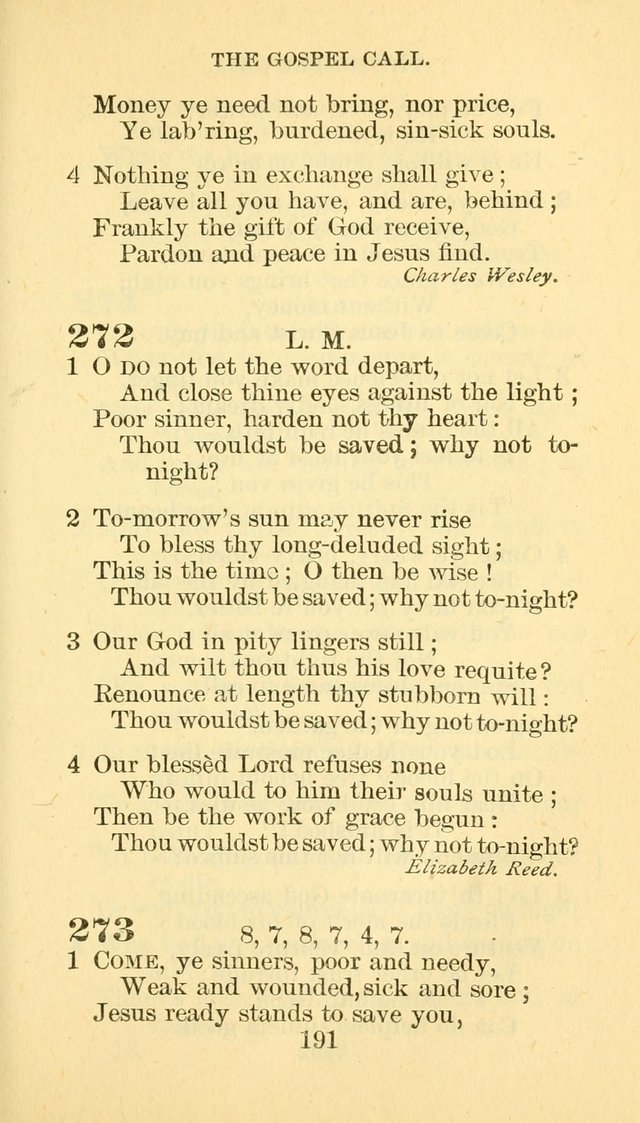 Hymn Book of the Methodist Episcopal Church, South page 198