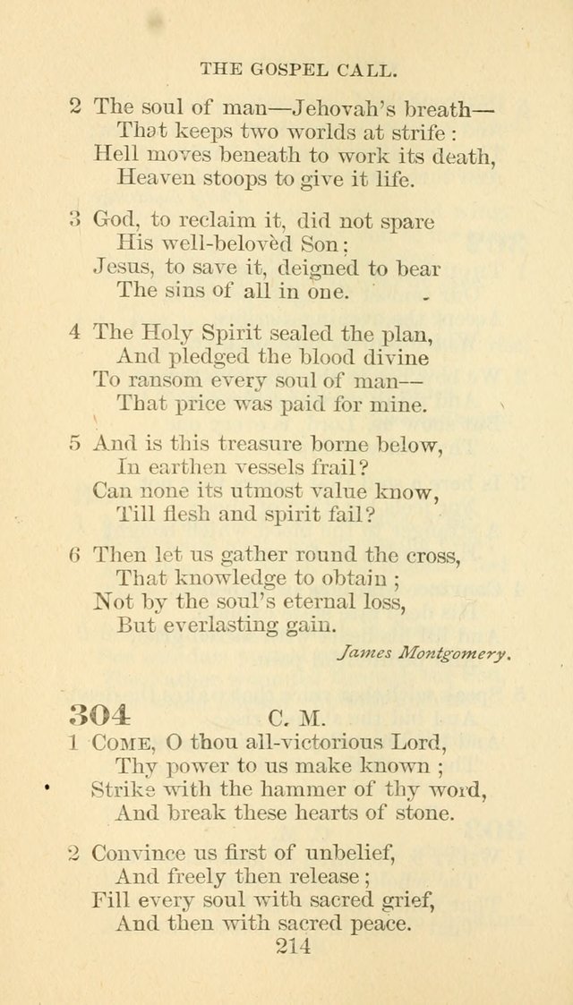 Hymn Book of the Methodist Episcopal Church, South page 221