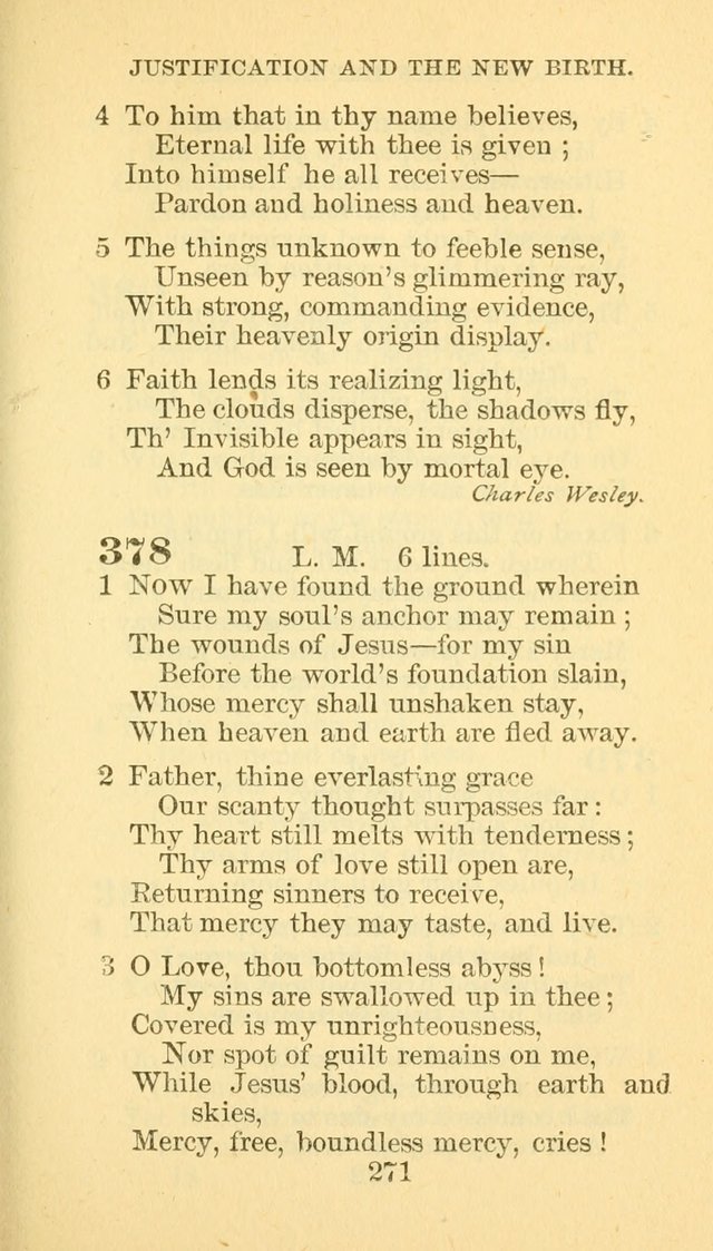 Hymn Book of the Methodist Episcopal Church, South page 278