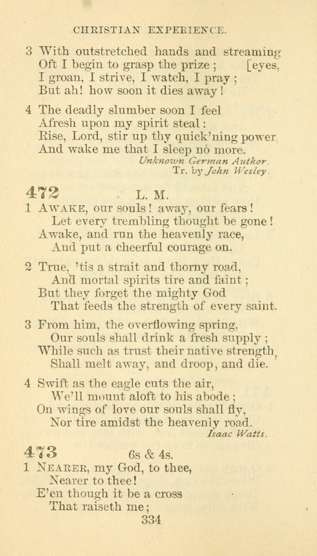 Hymn Book of the Methodist Episcopal Church, South page 341