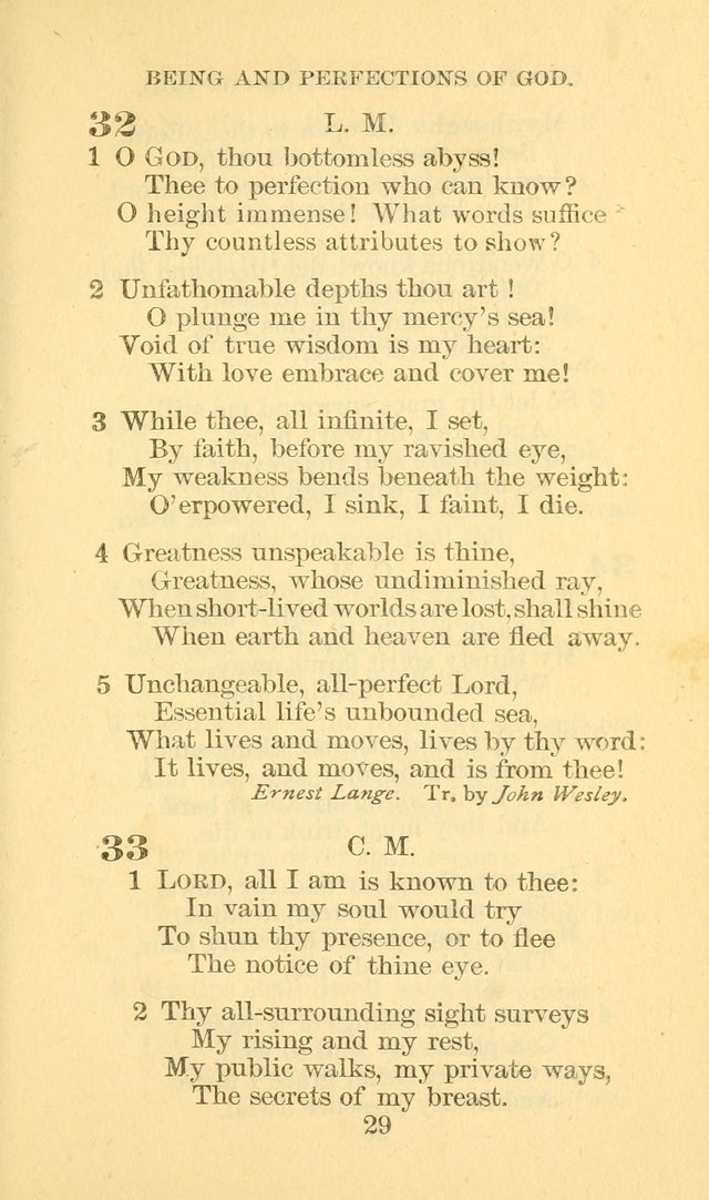 Hymn Book of the Methodist Episcopal Church, South page 36