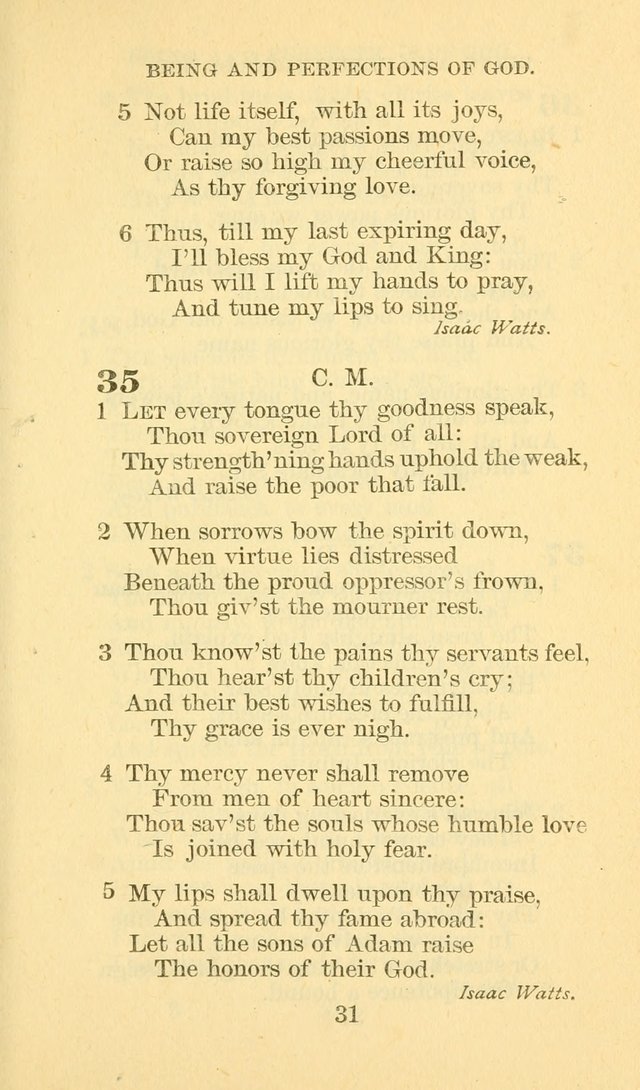 Hymn Book of the Methodist Episcopal Church, South page 38