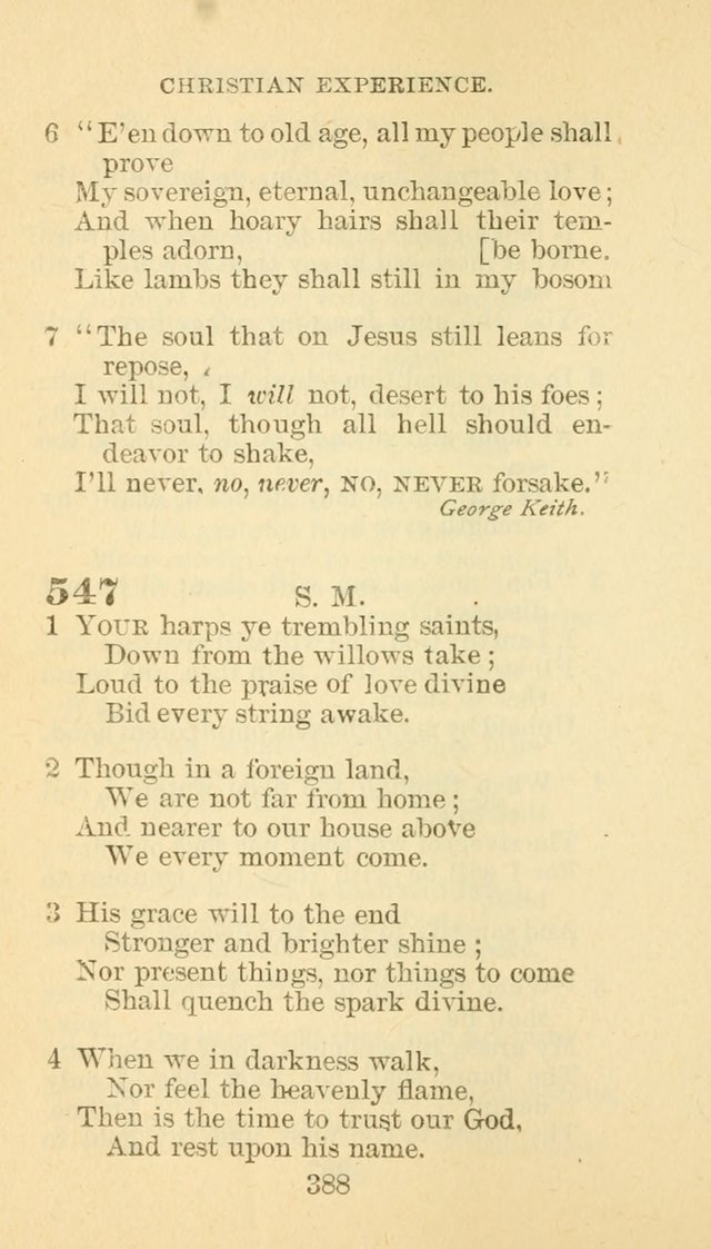Hymn Book of the Methodist Episcopal Church, South page 395