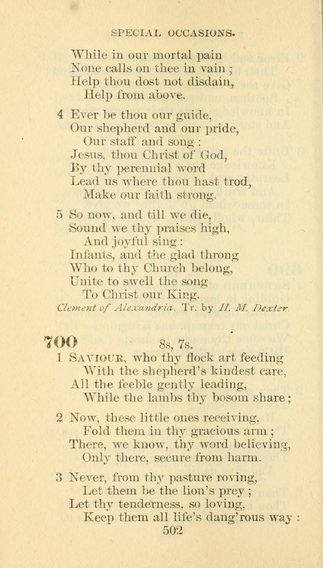 Hymn Book of the Methodist Episcopal Church, South page 509