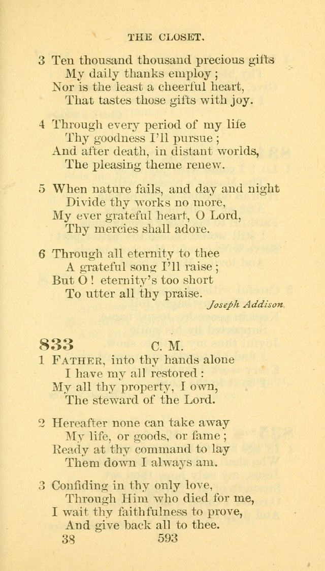 Hymn Book of the Methodist Episcopal Church, South page 600