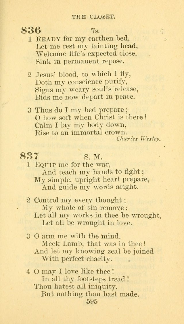 Hymn Book of the Methodist Episcopal Church, South page 602