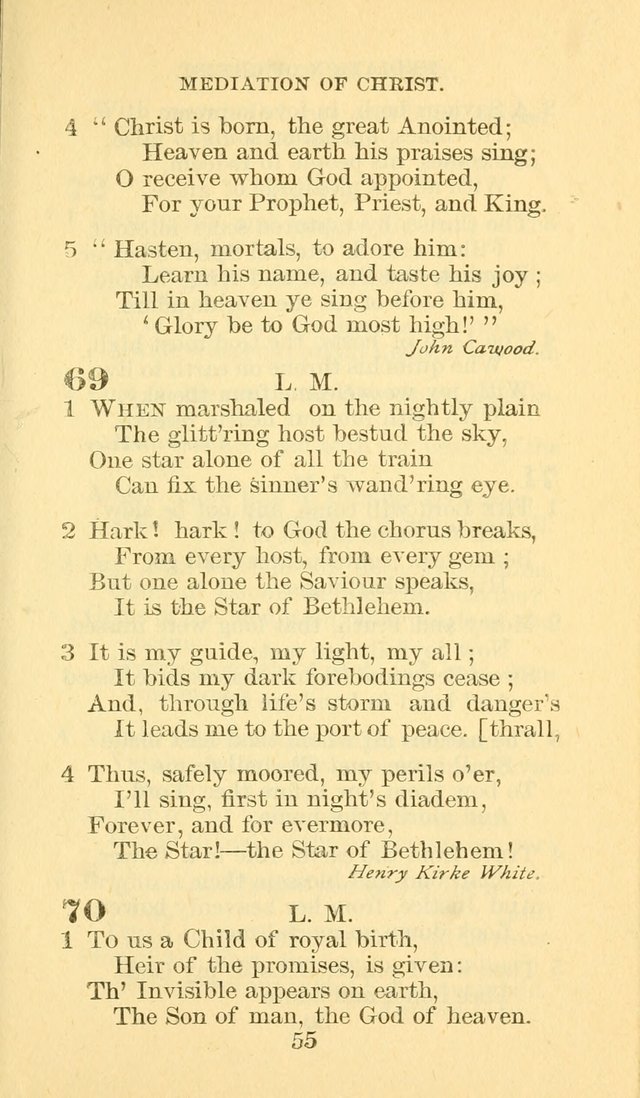 Hymn Book of the Methodist Episcopal Church, South page 62