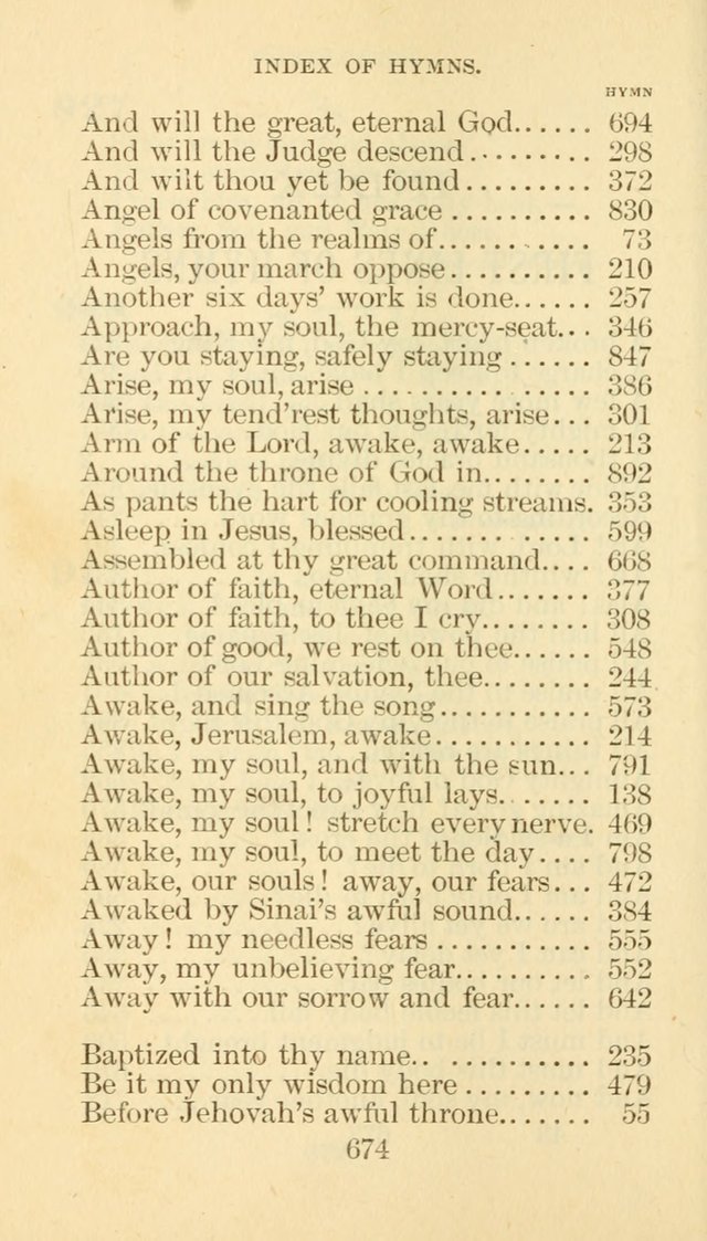 Hymn Book of the Methodist Episcopal Church, South page 681
