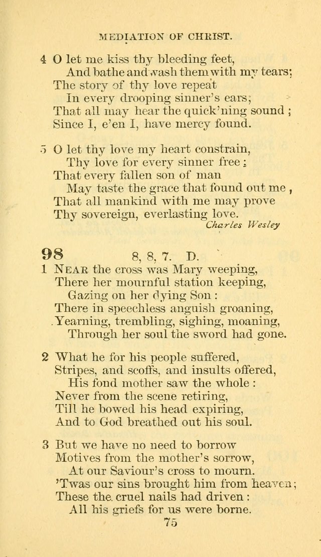 Hymn Book of the Methodist Episcopal Church, South page 82