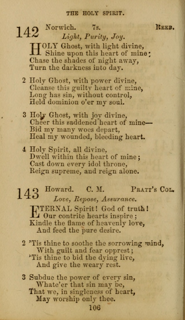Hymn Book of the Methodist Protestant Church. (11th ed.) page 108