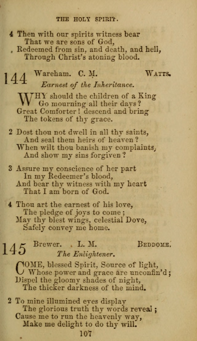 Hymn Book of the Methodist Protestant Church. (11th ed.) page 109