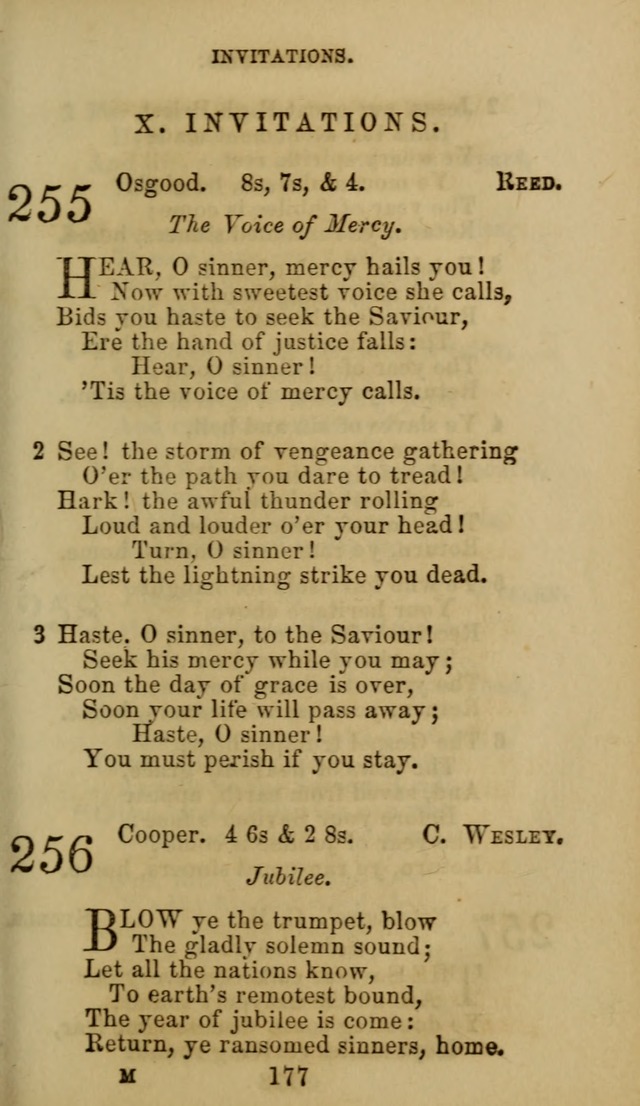 Hymn Book of the Methodist Protestant Church. (11th ed.) page 179