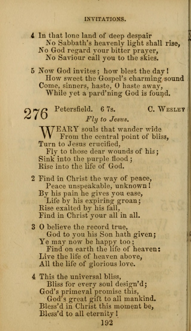 Hymn Book of the Methodist Protestant Church. (11th ed.) page 194