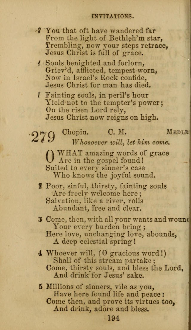 Hymn Book of the Methodist Protestant Church. (11th ed.) page 196