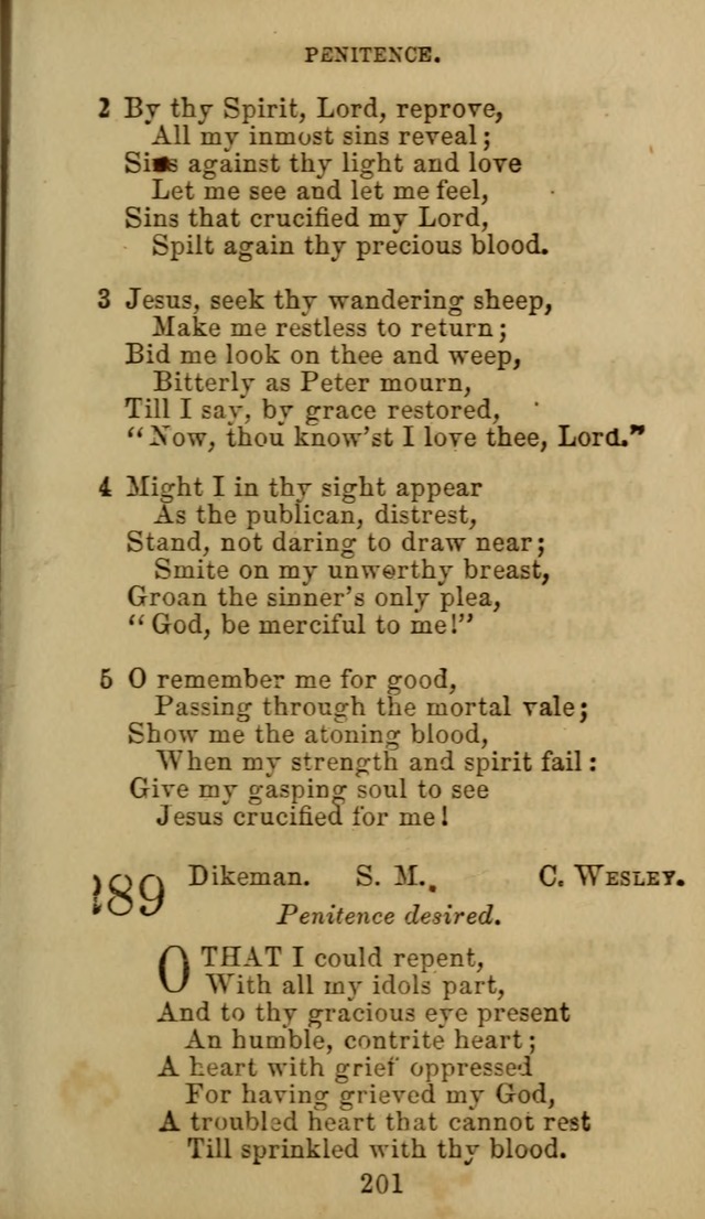 Hymn Book of the Methodist Protestant Church. (11th ed.) page 203