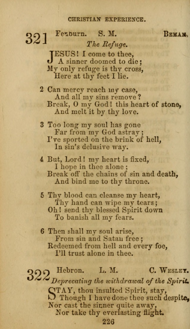 Hymn Book of the Methodist Protestant Church. (11th ed.) page 228