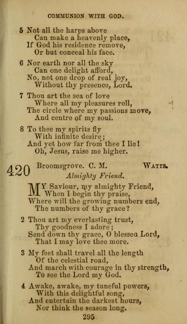 Hymn Book of the Methodist Protestant Church. (11th ed.) page 297