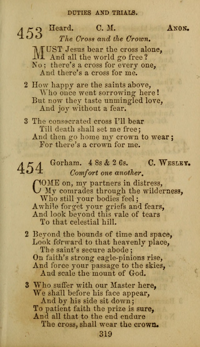 Hymn Book of the Methodist Protestant Church. (11th ed.) page 321