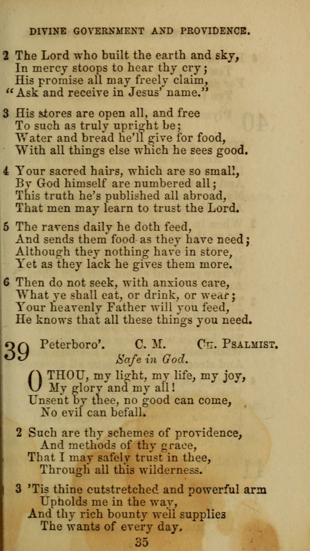Hymn Book of the Methodist Protestant Church. (11th ed.) page 37