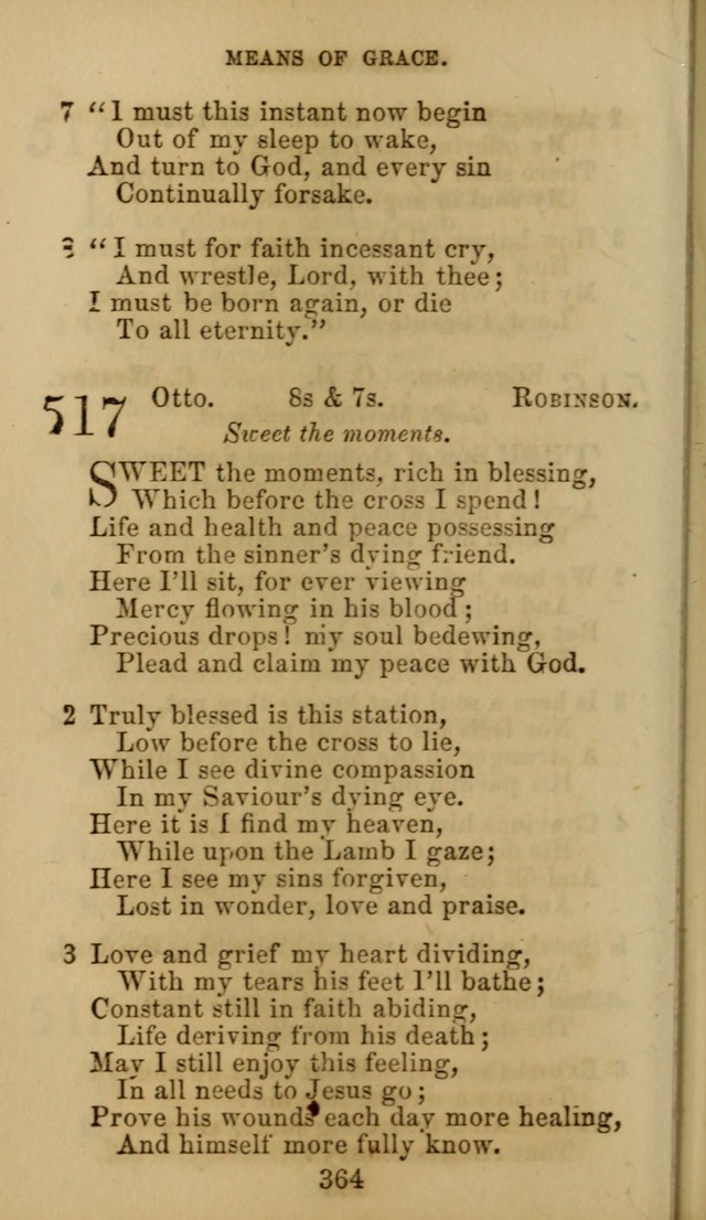 Hymn Book of the Methodist Protestant Church. (11th ed.) page 378