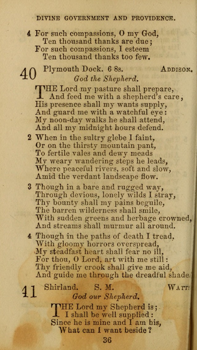 Hymn Book of the Methodist Protestant Church. (11th ed.) page 38