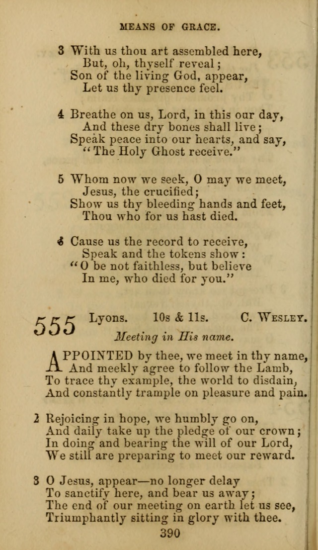 Hymn Book of the Methodist Protestant Church. (11th ed.) page 404