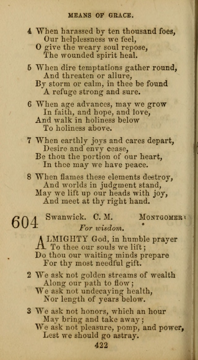 Hymn Book of the Methodist Protestant Church. (11th ed.) page 436