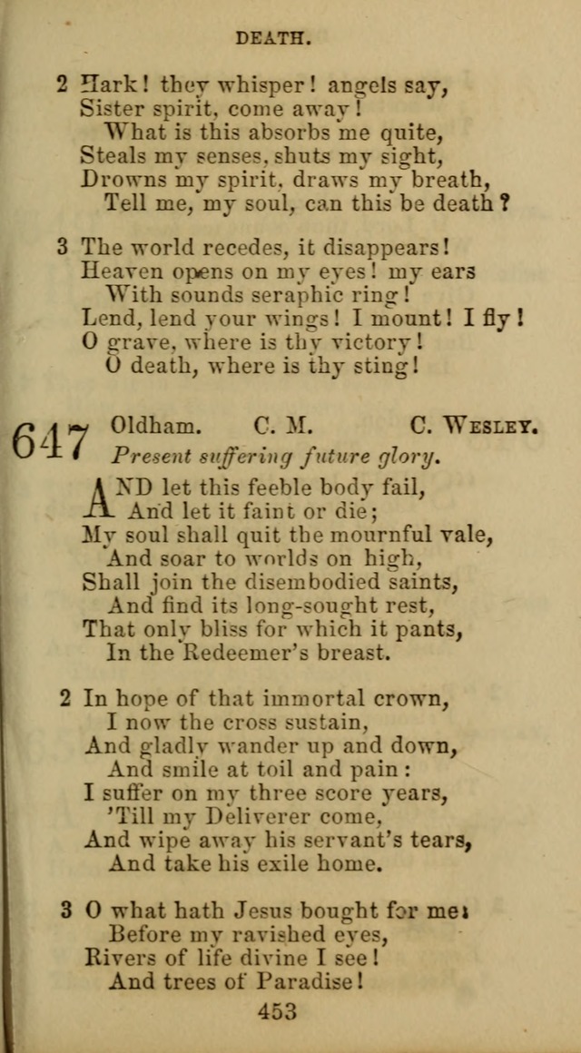Hymn Book of the Methodist Protestant Church. (11th ed.) page 467