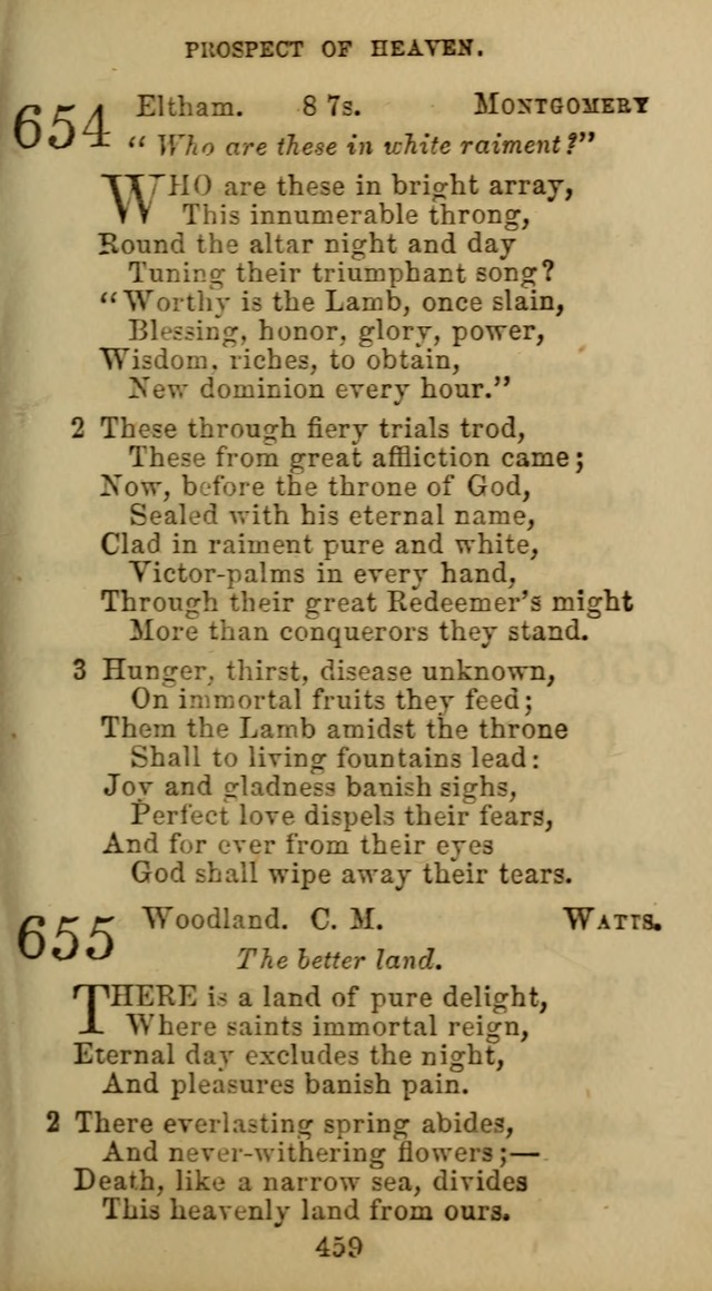 Hymn Book of the Methodist Protestant Church. (11th ed.) page 473