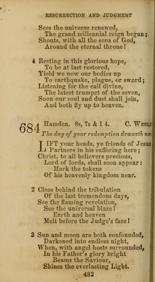 Hymn Book of the Methodist Protestant Church. (11th ed.) page 498