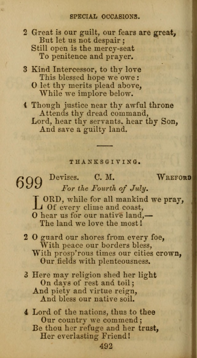 Hymn Book of the Methodist Protestant Church. (11th ed.) page 508