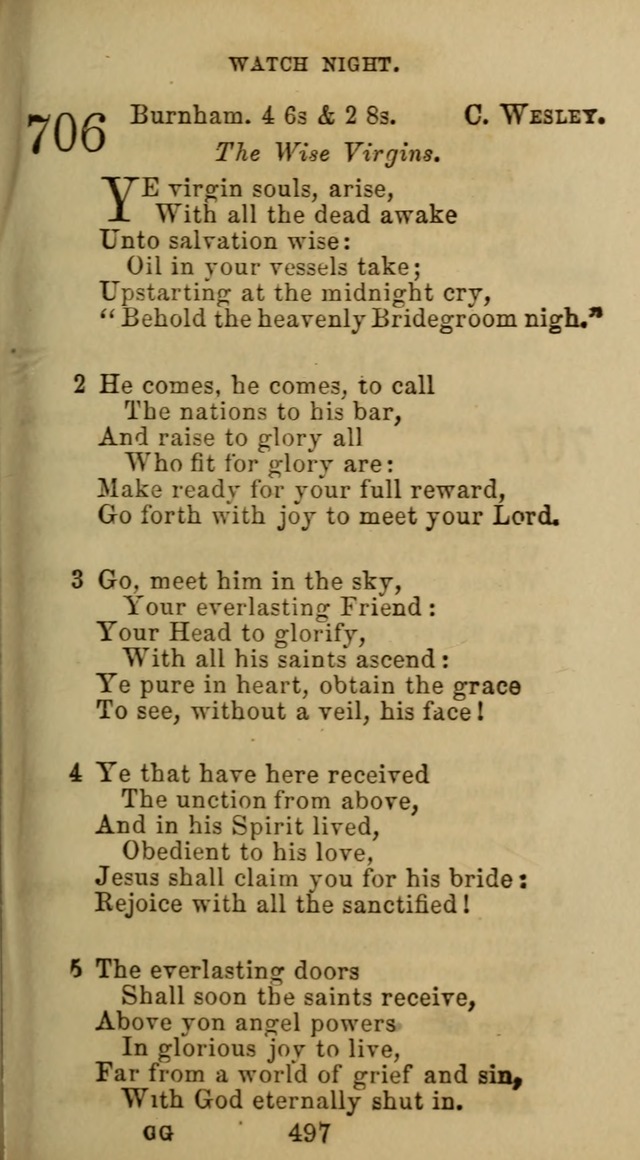 Hymn Book of the Methodist Protestant Church. (11th ed.) page 513