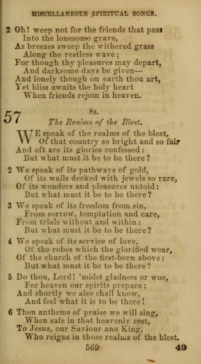 Hymn Book of the Methodist Protestant Church. (11th ed.) page 585