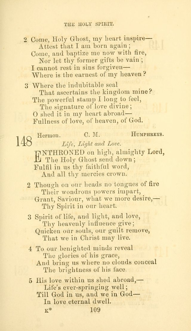 Hymn Book of the Methodist Protestant Church page 116