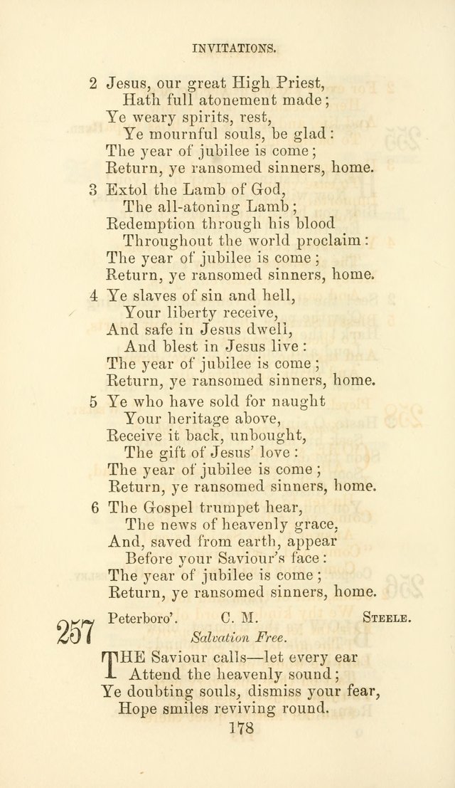 Hymn Book of the Methodist Protestant Church page 185