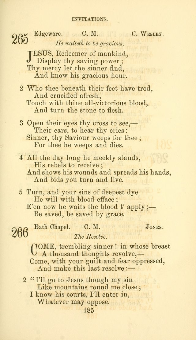 Hymn Book of the Methodist Protestant Church page 192