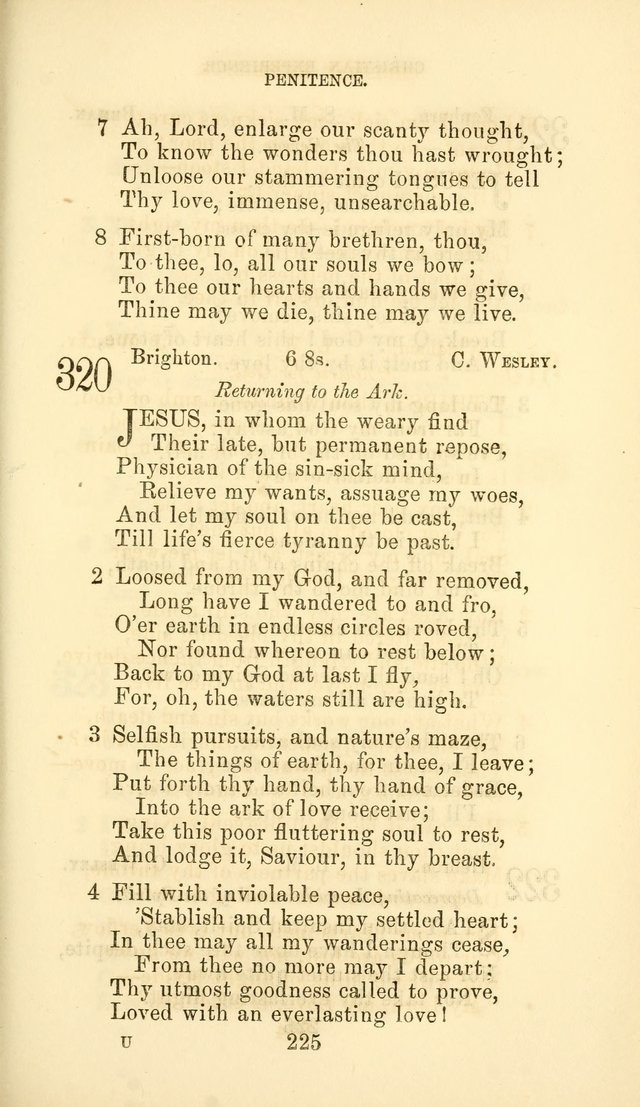 Hymn Book of the Methodist Protestant Church page 232