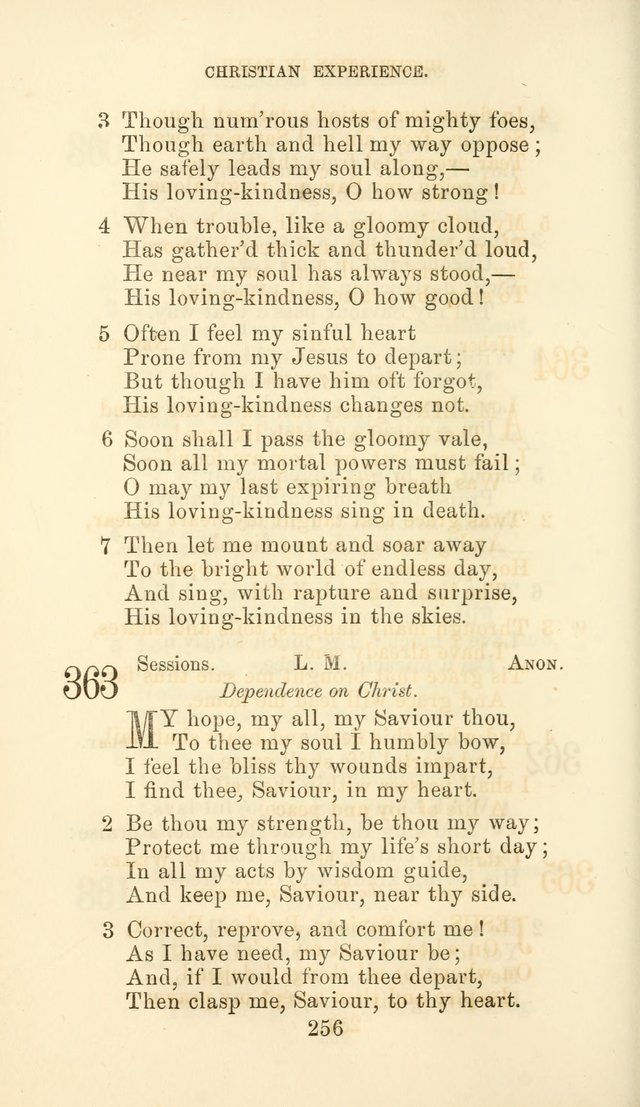 Hymn Book of the Methodist Protestant Church page 263