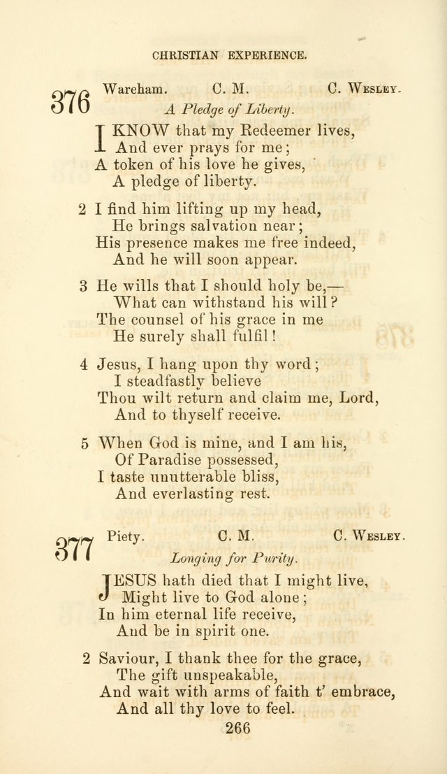 Hymn Book of the Methodist Protestant Church page 273
