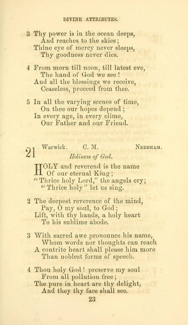 Hymn Book of the Methodist Protestant Church page 30