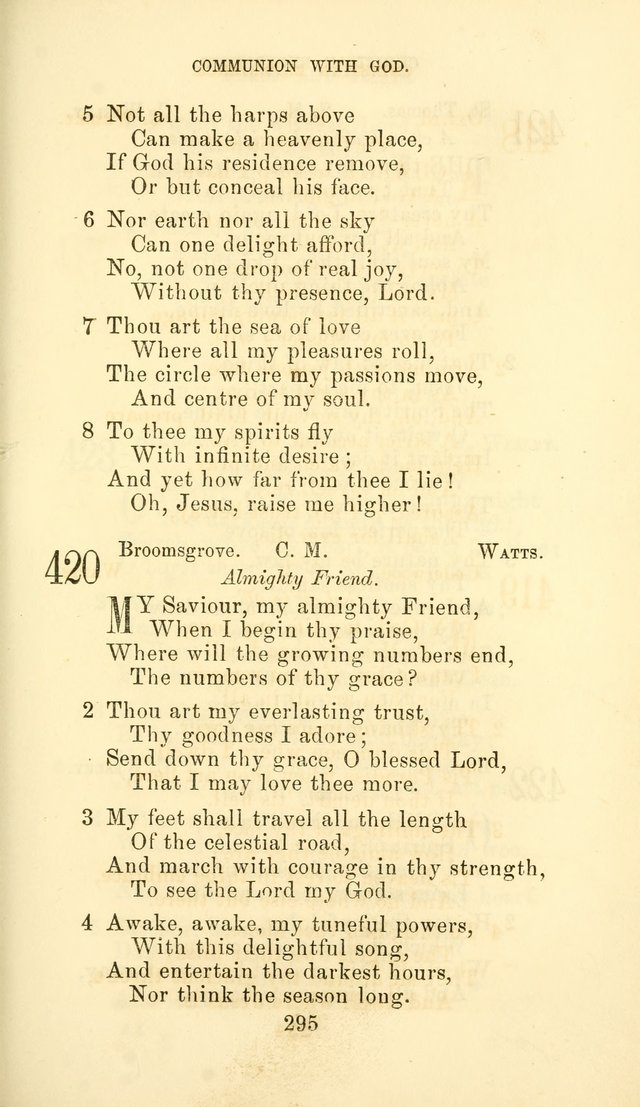 Hymn Book of the Methodist Protestant Church page 302