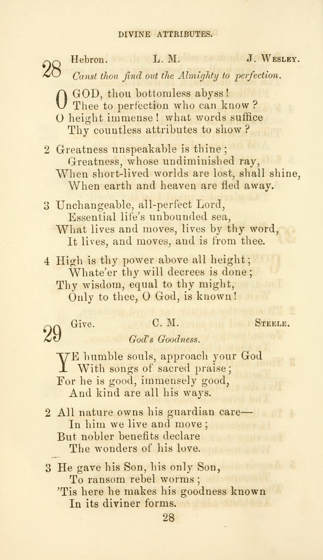 Hymn Book of the Methodist Protestant Church page 35