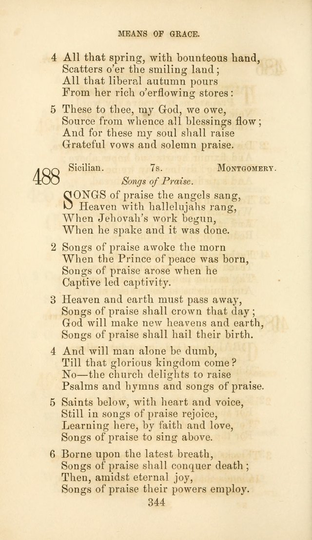 Hymn Book of the Methodist Protestant Church page 351