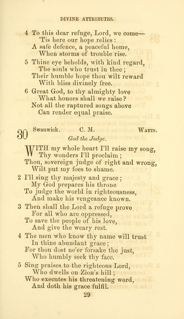 Hymn Book of the Methodist Protestant Church page 36