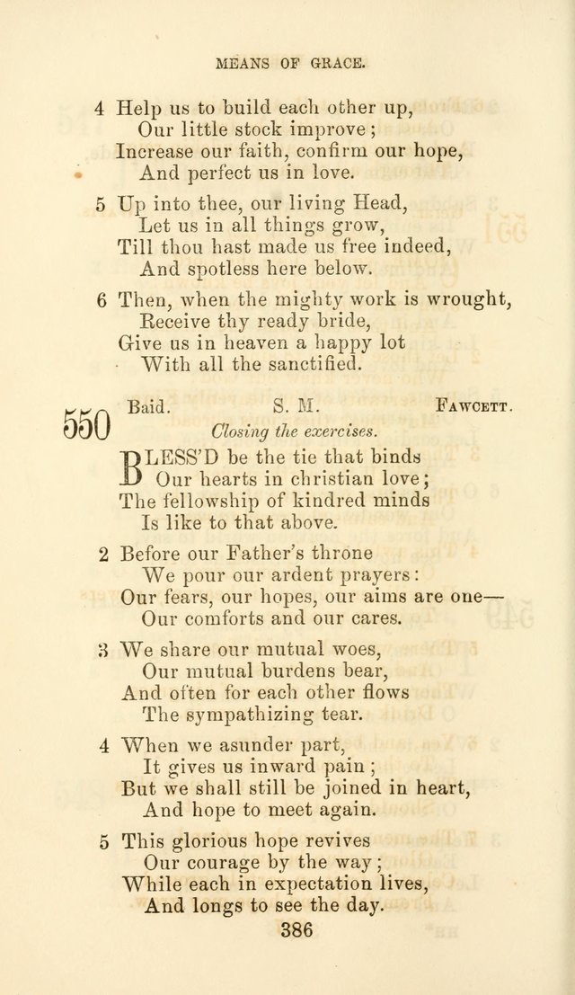 Hymn Book of the Methodist Protestant Church page 393