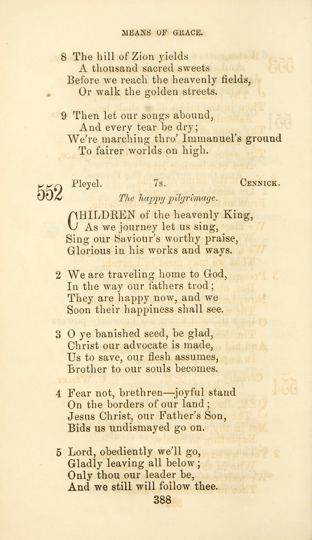 Hymn Book of the Methodist Protestant Church page 395