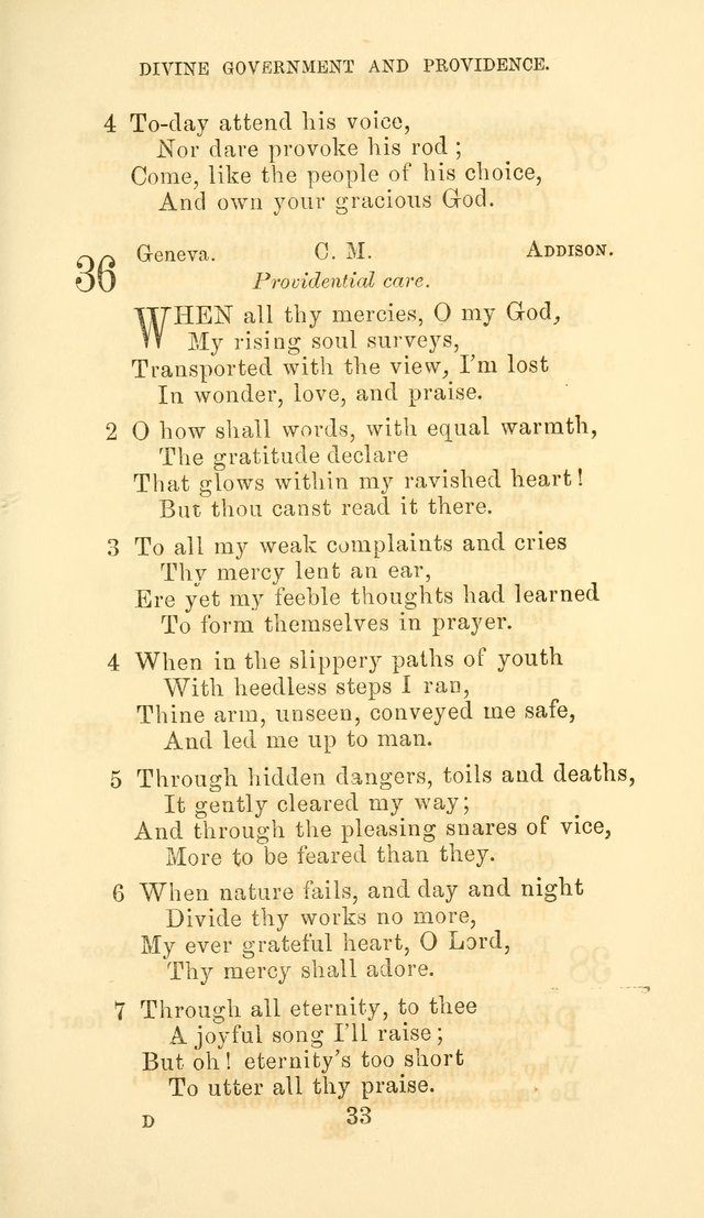 Hymn Book of the Methodist Protestant Church page 40