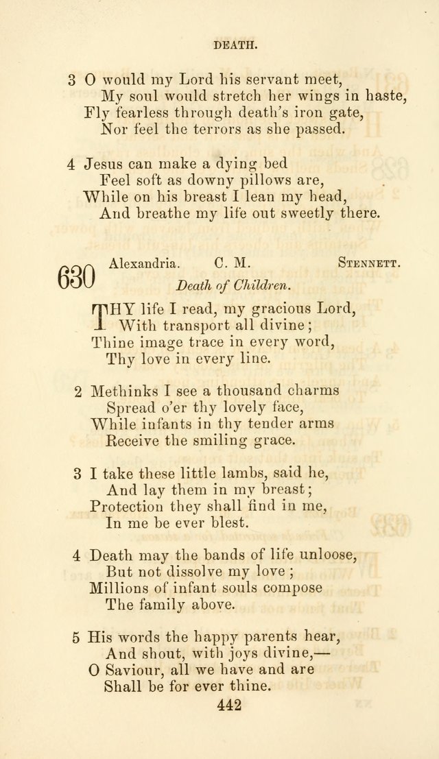 Hymn Book of the Methodist Protestant Church page 449