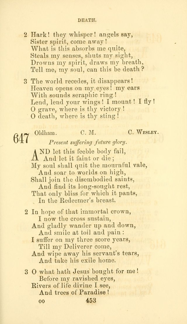 Hymn Book of the Methodist Protestant Church page 460