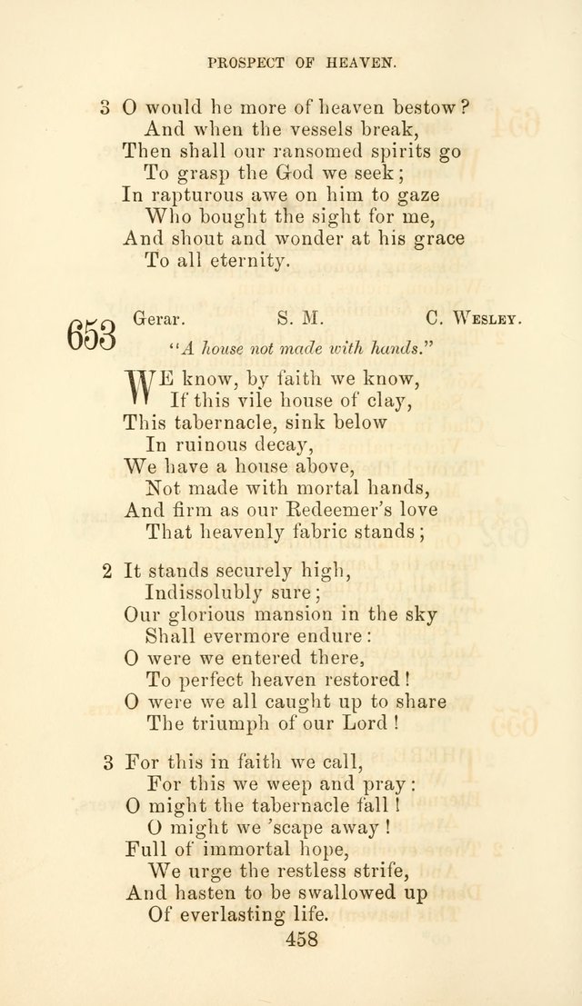 Hymn Book of the Methodist Protestant Church page 465